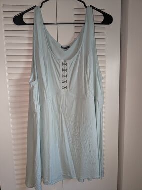 Torrid Light Blue Hook Tunic